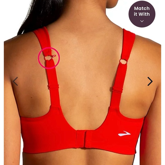 Brooks Convertible Sports Bra - Picture 8 of 9